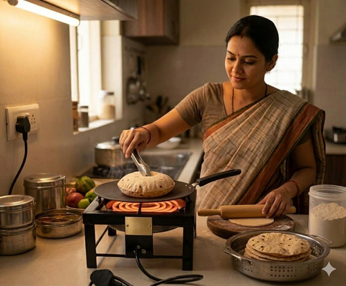 BTG Electric Induction Cooktop – 1500W High-Power Heater